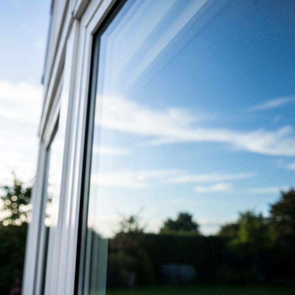 창문 청소 - 청소 후