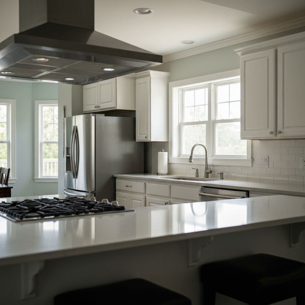 주방 청소 - 청소 후