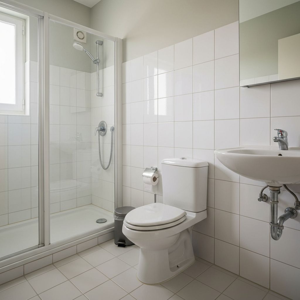 욕실 청소 - 청소 후